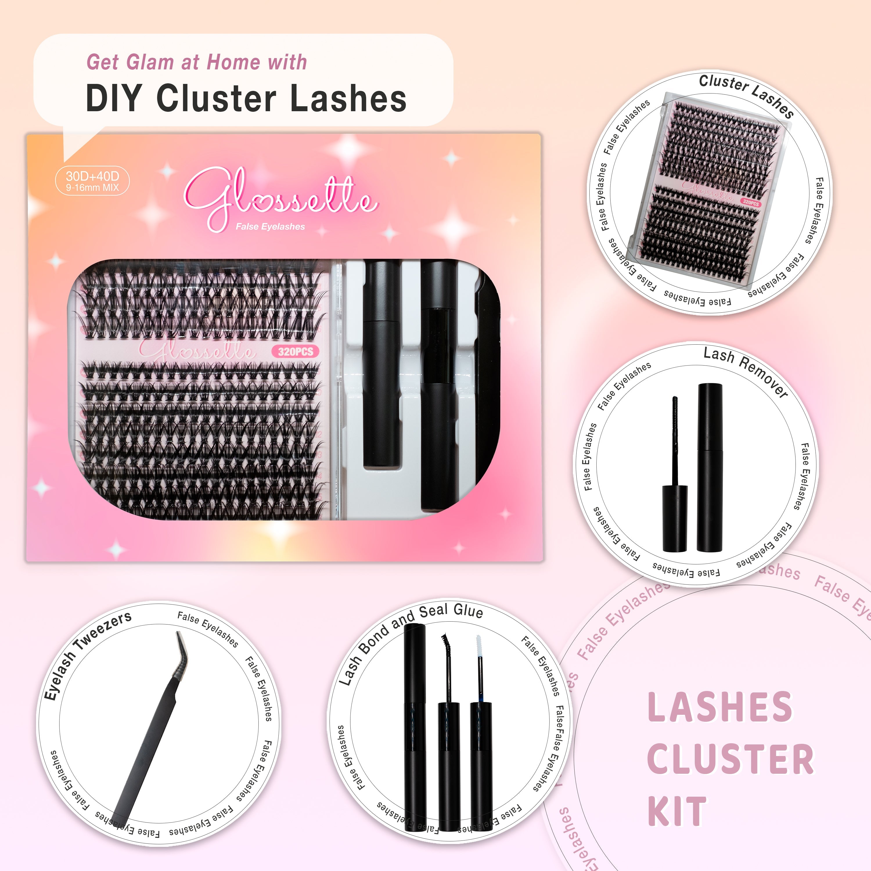 Glossette™ Lash Extension Kit